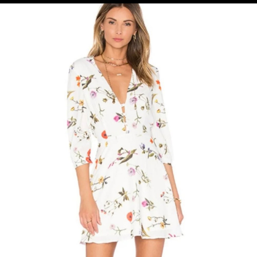 Revolve London Mini Dress - Open Back Size XS